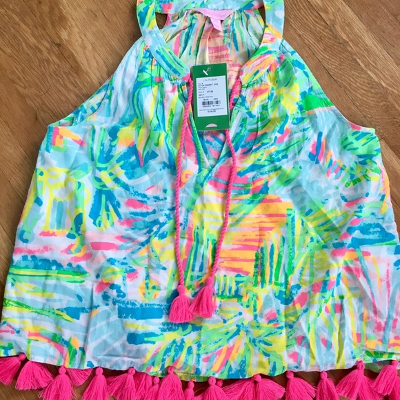 Lilly Pulitzer Roxi Top - Picture 2 of 3